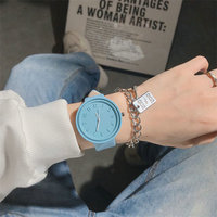 Belanja Online Kustomisasi Grosir Jam Tangan Sederhana Warna Permen Versi Korea Murah Jam Tangan Cantik untuk Wanita