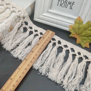 Zsy Chất Lượng Cao Trắng Knot Bông Tua Rìa Cho Chăn Và Denim Váy Phụ Kiện May Mặc - Product Image 3