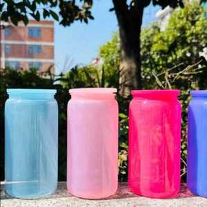 Vasos de Plástico Reutilizables Personalizados con Diseño de Fondo Redondo para Viajes, de 16 oz, para Café, con Tapas y Pajitas para Fiestas - Product Image 2