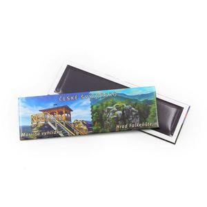 Newest Custom Country Photo Czech Tin Magnet Souvenir Gift Magnetic Stickers for <b>Fridge</b> - Product Image 2