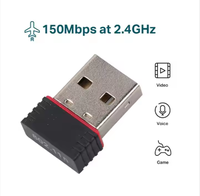 Mini adaptateur WiFi USB sans fil 150 Mbps, antenne WiFi, carte réseau Internet pour PC, dongle WiFi, adaptateur Ethernet, récepteur