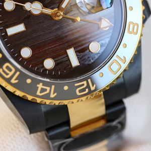 El Poder Seductor del Ojo de Tigre de Hierro. Su Textura Resembla <span class=keywords><strong>a</strong></span> Rayas de Tigre de Metal Fluido. Reloj Mecánico para Hombre - Product Image 4