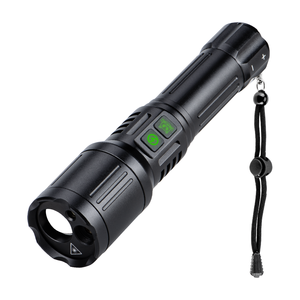 WOSEN Ultra brillante High Lumens Rotating Zoom Linterna recargable Verde Blanco LED Antorcha Luz Linterna táctica - Product Image 1