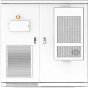 Sistema de energia solar industrial e comercial de alta tensão 215KWH, sistema solar Lifepo4 para armazenamento de energia 100KW BESS