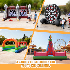 Château gonflable d'extérieur, jeux sportifs commerciaux, mur d'escalade gonflable, grande tour d'escalade gonflable pour enfants et adultes - Product Image 5