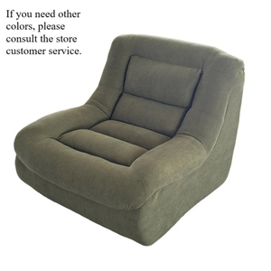 Canapé gonflable en velours contemporain avec design capitonné - Gain de place et écologique pour une utilisation en villa - Product Image 6