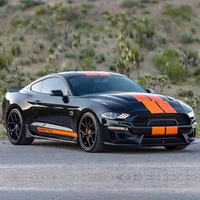 Kit carrosserie SBY Style de pointe pour Ford Mustang 2018-2021 : Pare-chocs avant, jupes latérales, spoiler et capot