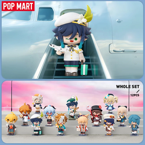 Para POP MART <span class=keywords><strong>Genshin</strong></span> Impact Themed Chibi Series Anime PVC figura de acción Dress-Up Dreams decoración del hogar adorno de escritorio Blind Guess - Product Image 2
