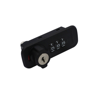 6062 khóa tủ kết hợp 3 chữ số sạc khóa mật khẩu cọc với khóa chính và nút thay đổi mã - Product Image 4