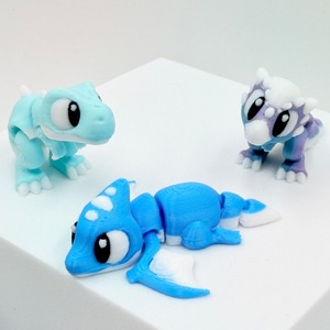 Dragón de Cáscara de Huevo Impreso en 3D, Pequeños Dinosaurios Felices, Dinosaurios Lindos, Mascota de Escritorio Perfecta para Coleccionistas de Animales - Product Image 1