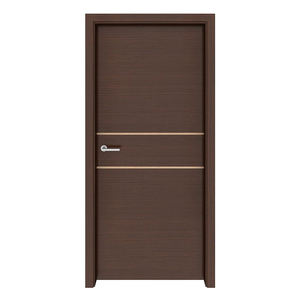 Columpio de cocina de aluminio preacabado para dormitorio, partición moderna, puerta de madera clásica, barato, <span class=keywords><strong>color</strong></span> gris, madera maciza - Product Image 5