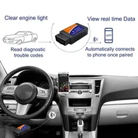 Escáner Universal OBD2 WIFI 1,5 buena retroalimentación Elm 327 ELM327 V1.5 herramienta de diagnóstico de coche para Android/IOS/Windows Electronic 1 año