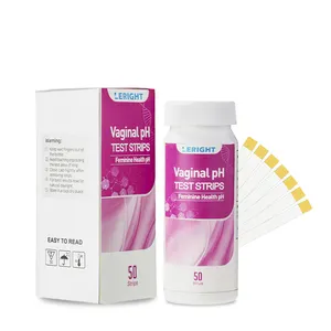 Auto-test de santé du vagin féminin Bandelettes de test de pH pour femmes Bandelettes de test de pH vaginal