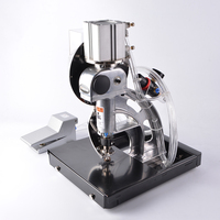Nouvelle machine à œillets pneumatique automatique NUOYAN PM-1 (10 mm) avec table pour utilisation avec imprimante à jet d'encre