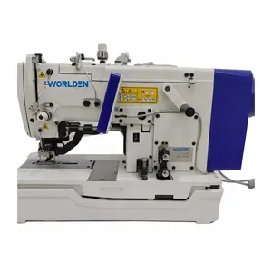 Máquina de costura, WD-781DTF unidade direta integrada, alta velocidade, buraco de botões, com levantador de pé automático, venda imperdível