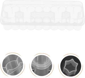 3ml 5ml 7ml 10ml 20ml Clear Custom Logo Vaccine Bottle Packaging Storage <b>Box</b> <b>Plastic</b> Vial <b>Box</b> for Peptide - Product Image 3