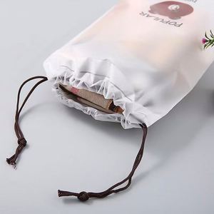 Sac de rangement en EVA givré pour serviettes et chaussettes, sac de voyage en plastique PE avec impression sérigraphiée pour événements sportifs, vente en gros - Product Image 5