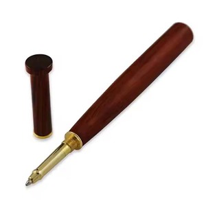 Wholesale <strong>Natural</strong> Wood Ballpoint Pen Custom Logo Baseball Design Premium Gift Pen - Product Image 6