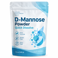 Poudre de D-Mannose OEM soluble dans l'eau, complément alimentaire pour la santé des voies urinaires et de la vessie, pour hommes et femmes