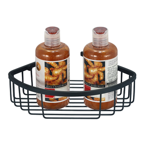 Shampoo Bathroom Wall Mounted Storage Rack Holder Bathroom Vacuum <strong>Shower</strong> Caddy Corner <strong>Shelve</strong> - Product Image 5