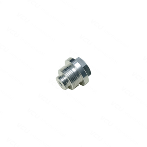Connecteur en aluminium VCU INTERNATIONAL INC EN AW 6082 avec surface plane usinée CNC pour l'industrie hydraulique et les services de machinerie - Product Image 1