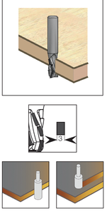 DP Body Plus Router Bits-Cuerpo de acero pesado anidado con alta resistencia mecánica - Product Image 2