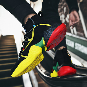 Durevole progettato per lo sport autunno e inverno moda <span class=keywords><strong>scarpe</strong></span> da corsa <span class=keywords><strong>scarpe</strong></span> da ginnastica tacco alto da uomo di grandi dimensioni - Product Image 5