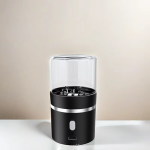 Grinder per Erbe e Tabacco <span class=keywords><strong>CANNA</strong></span> Moderno, Ricaricabile USB, Nero, Mini, in Vetro, Manuale, Portatile, con Funzione di Conservazione - Product Image 4