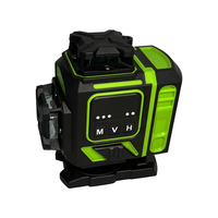 Niveau laser LUBIAO 4D vert 16 lignes, réglage précis de la luminosité, niveau laser pour la construction