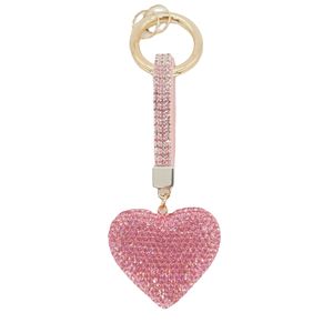 2024 Rhinestone Sorority Key Chain Lip Gloss Holder Rhinestone Women Souvenirs Wedding Gift for Guests Keychain