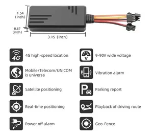 전문 제조업체 도매 2g 및 4g J16 Gps 재생 자동차 차량 GPS 추적기