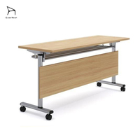 Mobilier de bureau mobile pliable bon marché de vente chaude de fournisseur pour des bureaux de conférence de formation utilisant le style moderne multifonctionnel