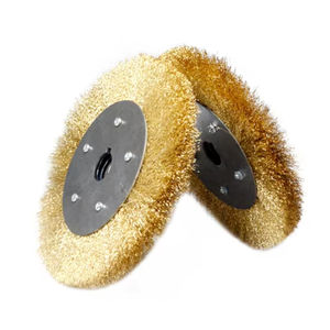 Messingdrahtbürste 3 Zoll Borstenlänge 1 Zoll Durchmesser - Product Image 1