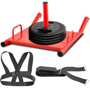 Poids Puissance Pull Traîneau Fitness Force Vitesse <span class=keywords><strong>Luge</strong></span> et <span class=keywords><strong>Harnais</strong></span> Pondéré Pull Sports Running Football Train - Product Image 2