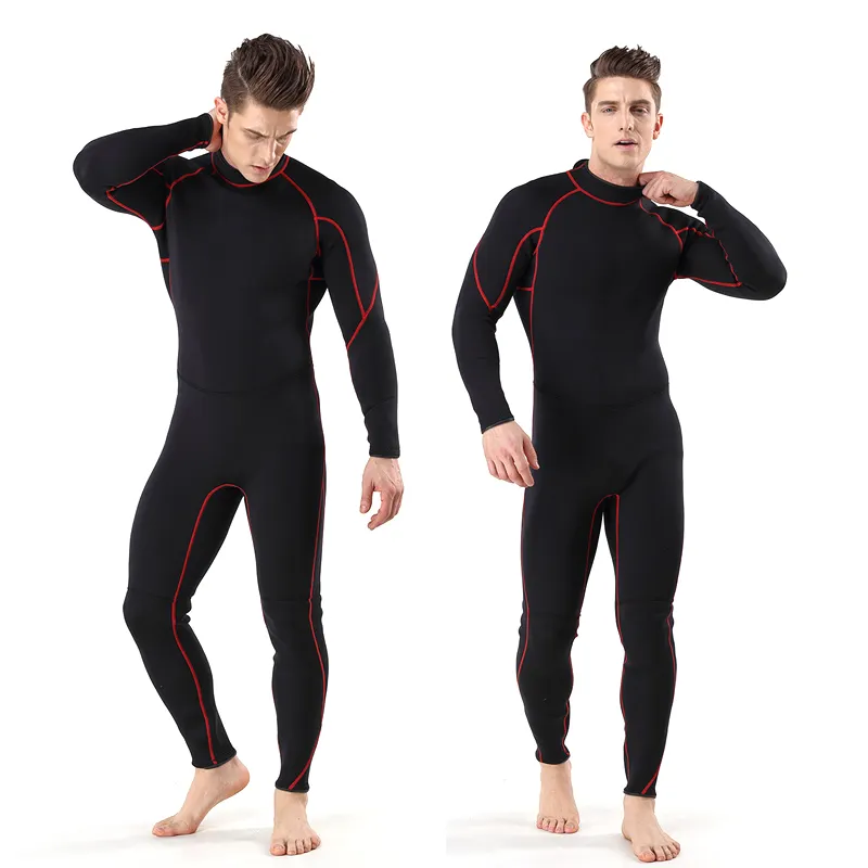 3mm Wet-Type Men Diving Suit Tauchanzug Neoprene traje de neopreno combinaison des plongeurs 3 mm Wet Wetsuit