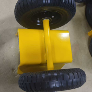 Trendprodukte <span class=keywords><strong>2026</strong></span> Neuheiten 8 Zoll Lenkrollen Industrielle Schwerlast-Lenkrollen Gummi-Doppelrad - Product Image 2