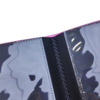 Classeur à anneaux en cuir à 9 pochettes pour cartes à collectionner, classeur pour cartes Pokémon, classeur pour cartes de baseball