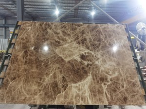 UnionStone Brown Candy Onyx Natural Translucent Backlit Polished Waterproof Eco-Friendly Durable Big Slab Tile Indoor Hotel - Product Image 2