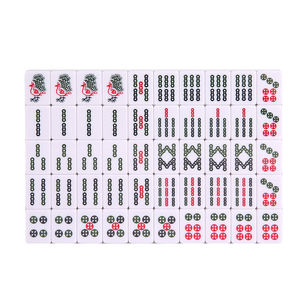 عالية الجودة الأسرة ألعاب من ألواح الورق المقوى لعبة السفر تسلية 30 إلى نصف تايوان البلاط جونغ مجموعة - Product Image 5