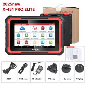 [EU/Phiên bản toàn cầu] khởi chạy x431 Pro Elite OBD2 Scanner hai chiều canfd doip <span class=keywords><strong>ECU</strong></span> mã hóa toàn bộ hệ thống 32 + đặt lại chương trình chính - Product Image 2