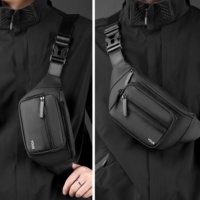 Sac de poitrine portable léger et personnalisé, sac banane durable, imperméable et confortable pour les voyages, la randonnée, le travail en extérieur