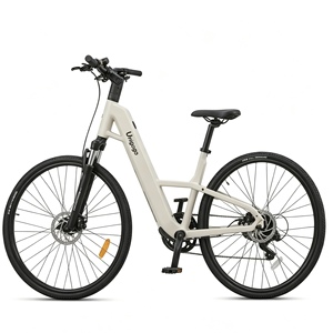 Bicicleta Eléctrica Modelo M6 48V 700Cx32C Urbana para Desplazamientos Diarios, Motor Trasero de 250W, 7 Velocidades, Cuadro de Acero, Batería de Litio Integrada, Pedal - Product Image 1