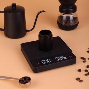 Penjualan Laris Dalam Skala Kopi Persegi Panjang 3Kg/0.1G Skala Espresso Tetes dengan <span class=keywords><strong>Timer</strong></span> Skala Makanan Dapur S2 - Product Image 6