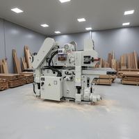 Machine à raboter et à profiler le bois motorisée à quatre côtés, haute efficacité, haute précision, 21,25 kW, 380 V, vitesse d'alimentation 25 m/min