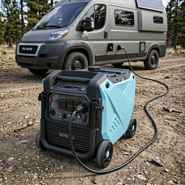 Hot Selling 10KW 4-Stroke Eco-Friendly Portable Silent Inverter Gasoline Generator 110/220/230/240V 50/60Hz CE/Euro V Certified