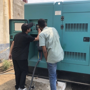3 giai đoạn Máy phát điện im lặng 1000kva 800kw DIESEL điện máy phát điện thiết lập với Cummins động cơ Leroy somer alternator - Product Image 6