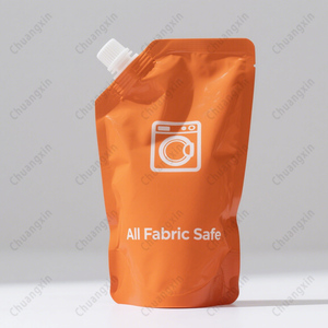 Sac d'emballage de détergent à lessive rechargeable de savon Liauid en plastique réutilisable imprimé personnalisé 500ml 750ml 1l 5l pochette à bec debout - Product Image 4