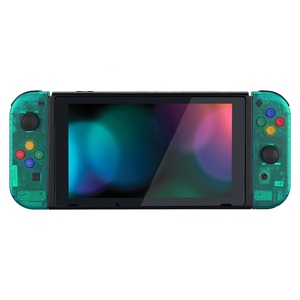 EXtremeRate Transparent Translucent Housing <b>Case</b> Shell Grip Cover for Nintendo <b>Switch</b> & OLED Frame Shell - Product Image 6