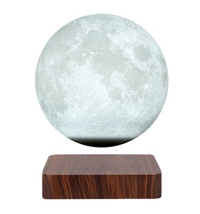 Lámpara Lunar LED de Levitación Magnética con Control Táctil, Tres Colores, 14 cm, Luz Nocturna para Habitación, Gran Venta - Product Image 3