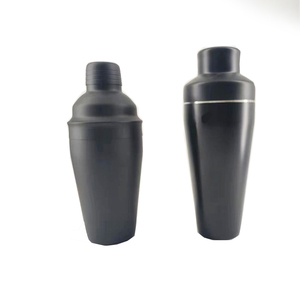 Accessoires de bar de vente chaude Kits de barman de <span class=keywords><strong>mixologie</strong></span> noire Kit de barman en acier inoxydable de 750ml logo personnalisé - Product Image 6